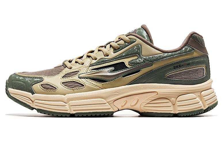 Erke Wilderness Textile, Synthetic Leather Slip Resistant Abrasion Resistant Low top Sports Casual Shoes Men's