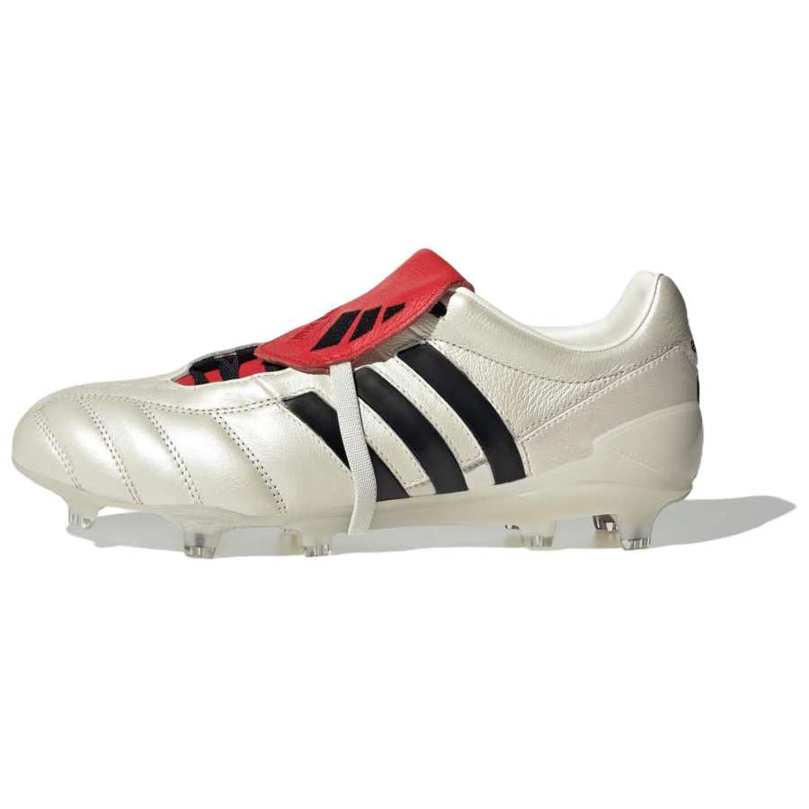Adidas Adidas Predator Mania Soft Ground Slip Resistant Abrasion Resistant Soccer Shoes Unisex Ecru