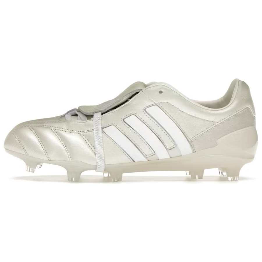 Adidas Adidas Predator Mania Slip Resistant Abrasion Resistant Soccer Shoes Men's Gray White