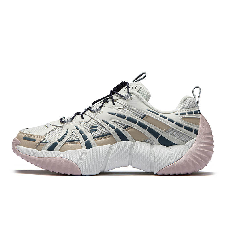 FILA FUSION BONE II Vertebra Shoes 2 Low top Casual Shoes Women's Gray White