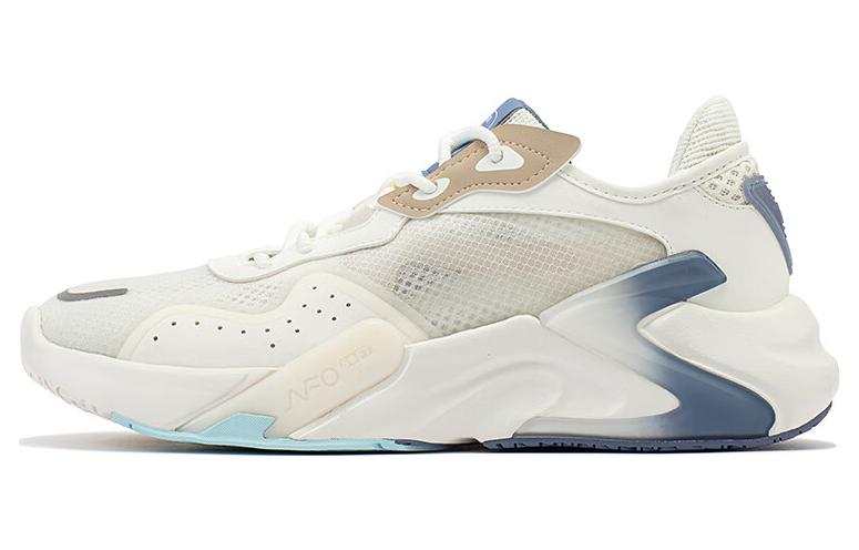 361° Vast 2.0 Breathable Cushioning Abrasion Resistant Low top Sports Casual Shoes Men's White Blue