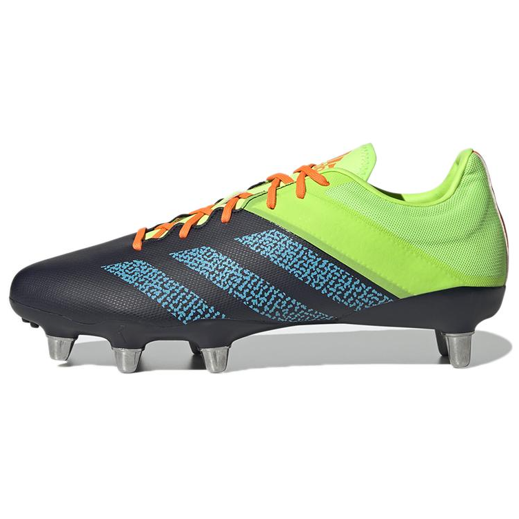 Adidas Adidas Kakari Elite Fashion TF Turf Microfiber Slip Resistant Soccer Shoes Men's Green Blue