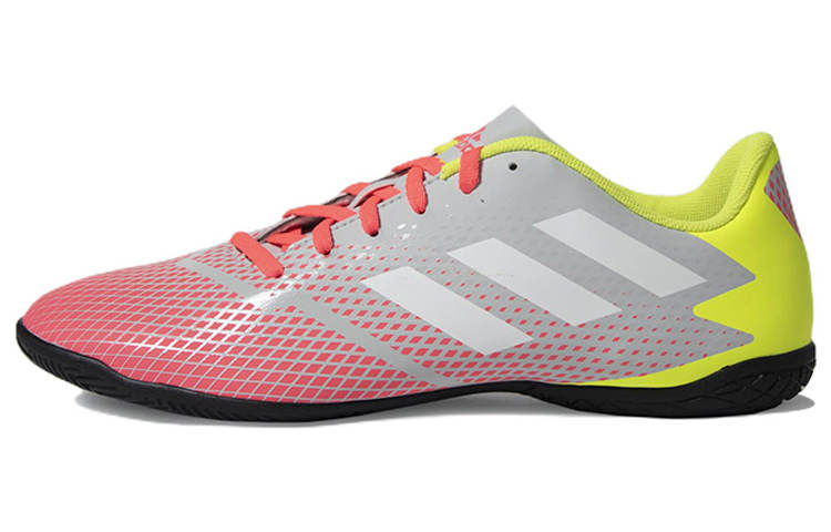 Adidas Adidas X 19.4 Slip Resistant, Abrasion Resistant, Lightweight Five A Side Soccer Shoes Gray Red White