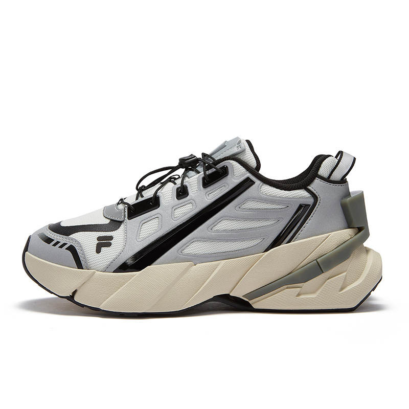 FILA FUSION TI 22 Abrasion Resistant Abrasion Resistant Low top Casual Shoes Men's Gray