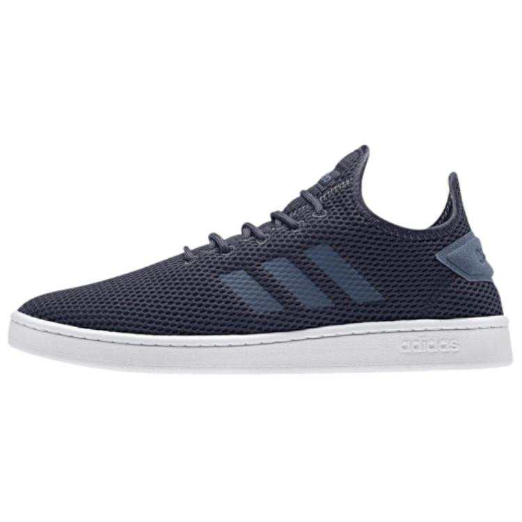 Adidas Adidas Court Slip Resistant Abrasion Resistant Low top Casual Shoes Men's Dark Blue