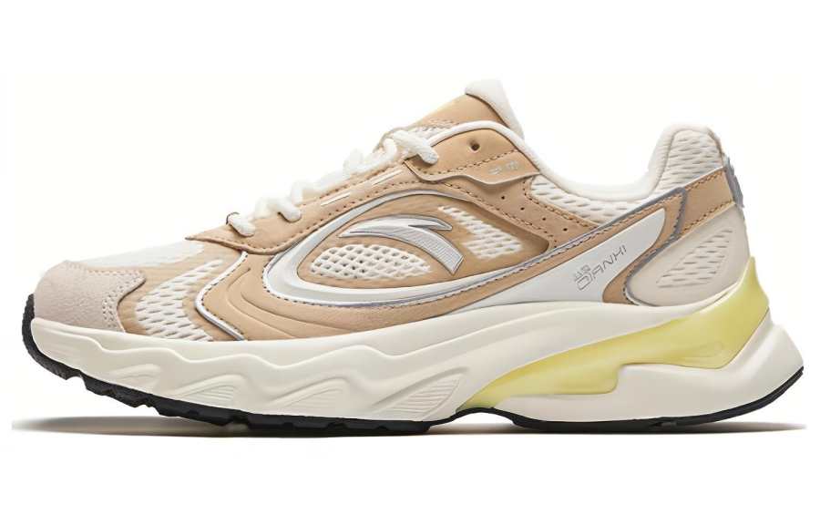 Anta Millennial 7 Cushioning, Wear Resistant Low top Casual Shoes Women's White Brown
