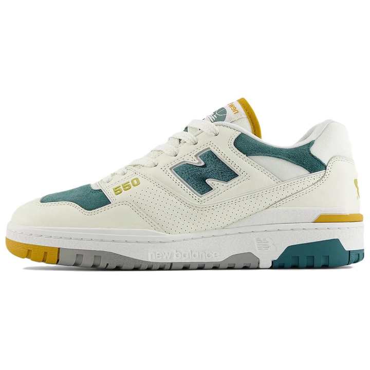 New Balance 550 New Balance 'Suede Toe Pack - Green Mustard'