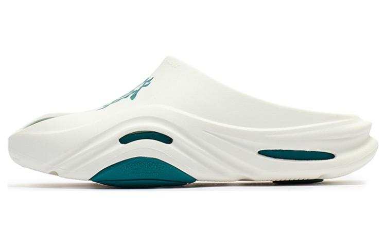 361° 361° N40 Quiet Slide Slippers Unisex White Green