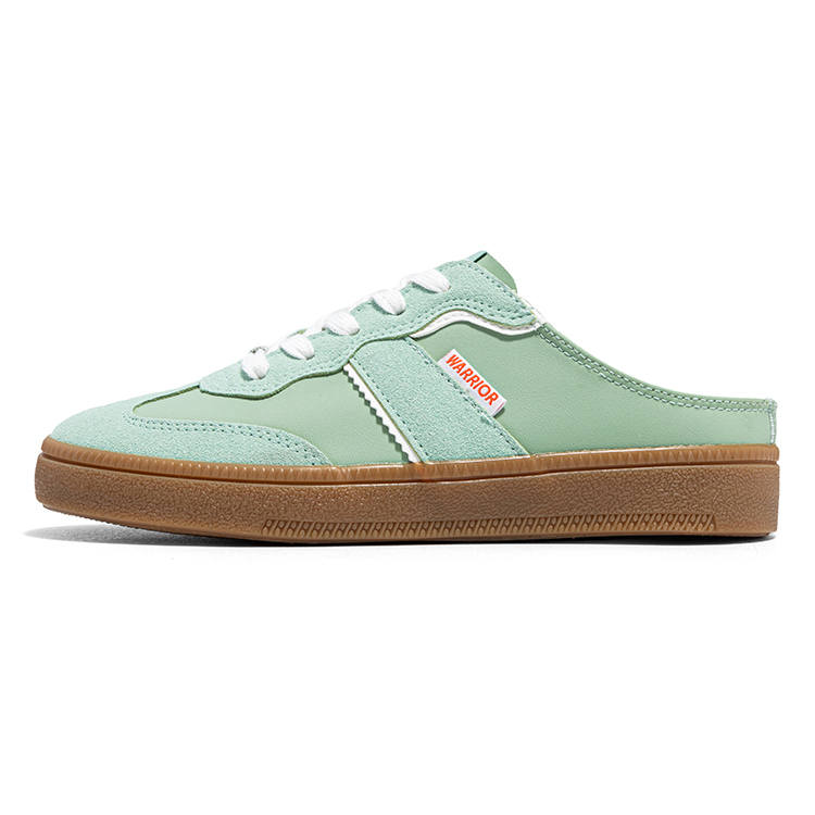 Warrior Closed Toe Slippers Wear resistant And Lightweight Low top Casual Shoes Women's Green
