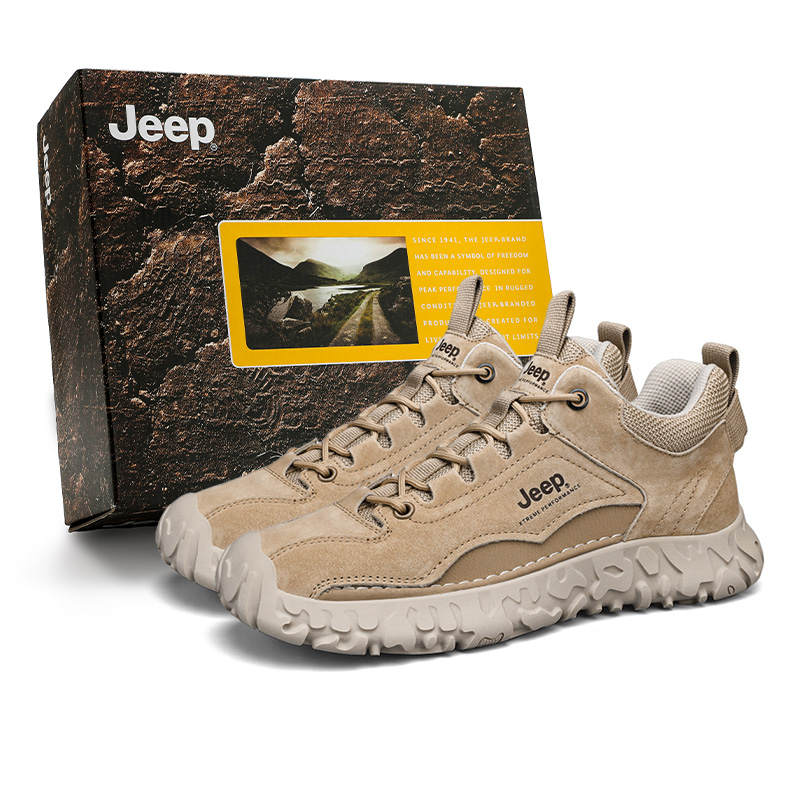 Jeep Low top Casual Shoes Men's Earth Yellow