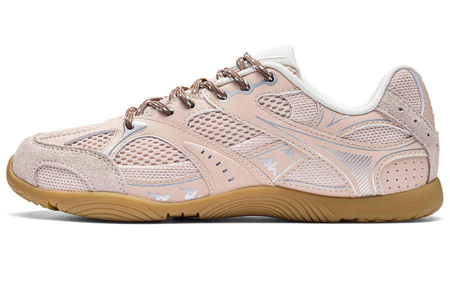 Kappa Back to Back Slip Resistant And Breathable Low top Casual Shoes Women's Milk Tea Powders
