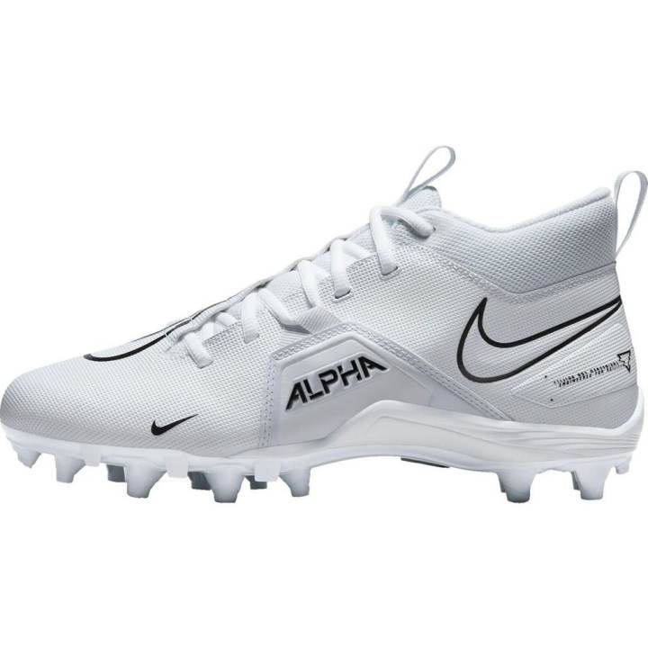 Nike Nike Alpha Menace Slip Resistant Abrasion Resistant Soccer Shoes Men's White