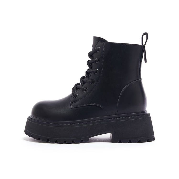 CAMEL CAMEL Combat Boots Women's Black