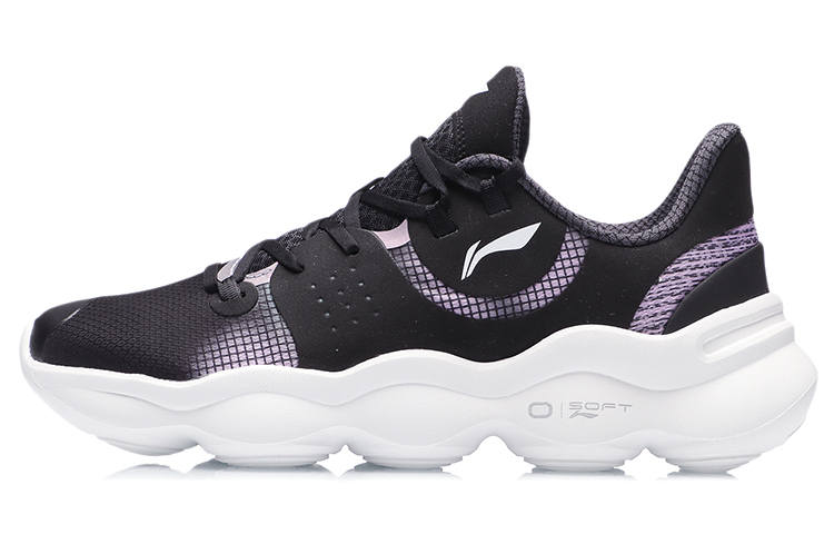 Li-Ning Li Ning Casual Shoes Women's Low Top Black/Pink