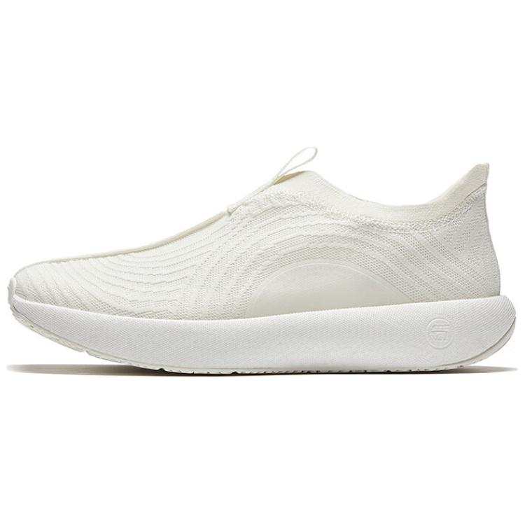 Anta Abrasion Resistant Slip Resistant Low top Casual Shoes Men's White