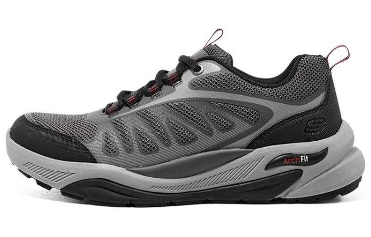 Skechers Arch Fit Calvera Fabric Low top Sports Casual Shoes Men's Gray