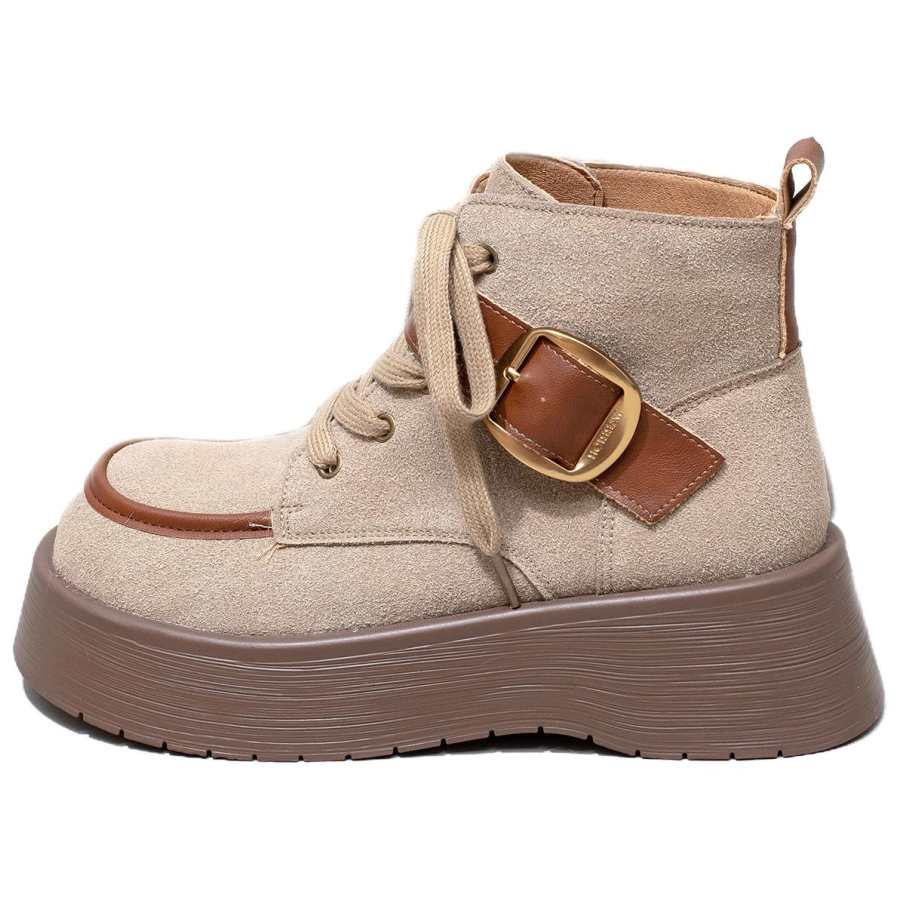 WARRIOR WARRIOR Short Combat Boots Women's Sand
