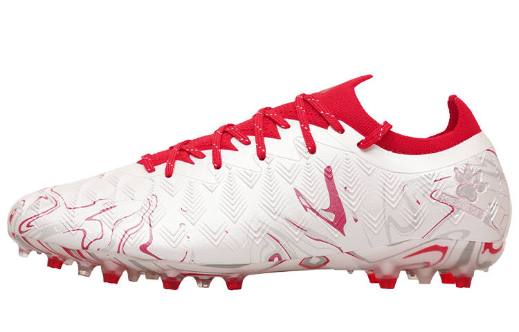 KELME KELME MG Multi Ground Lightweight Coverage Soccer Shoes Men's White Red