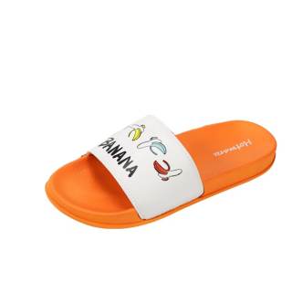 HOTMARZZ Slide Slippers Unisex Orange/Black
