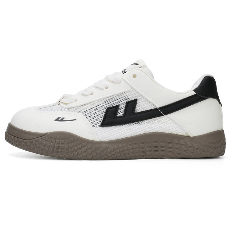 Warrior Abrasion Resistant Slip Resistant Low top Casual Shoes Women's Beige Black