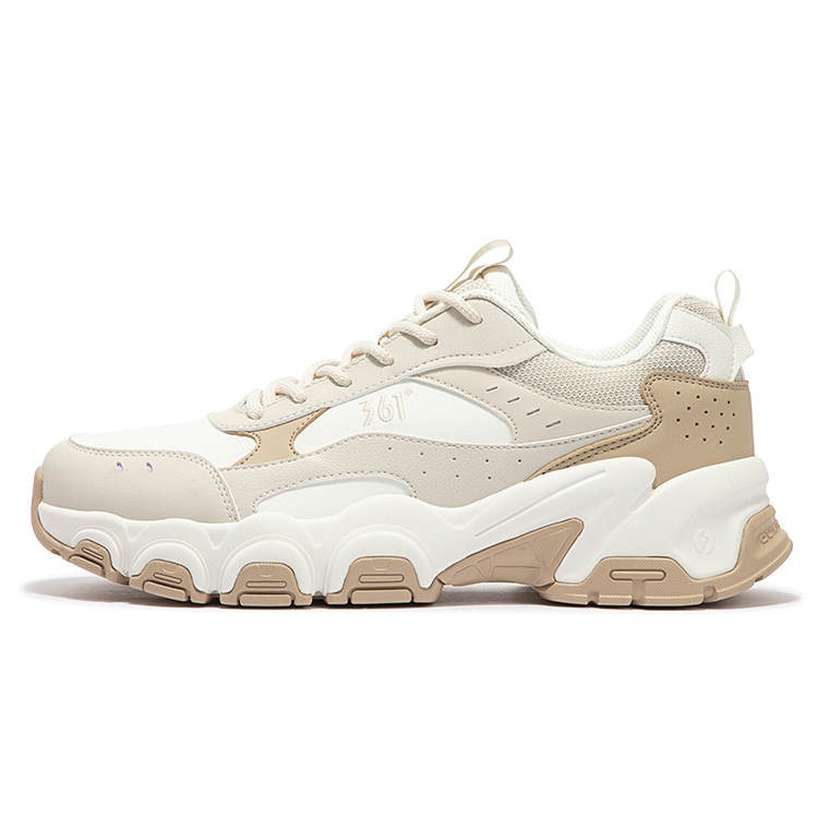 361° Slip Resistant Abrasion Resistant Slip Resistant Abrasion Resistant Low top Casual Shoes Men's Beige Brown