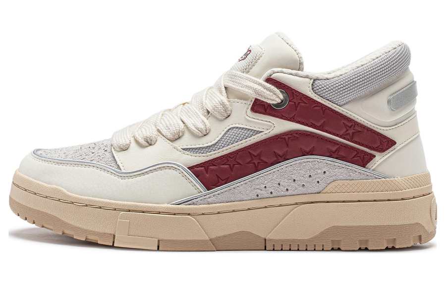 Li-Ning Li Ning Wave MID Slip Resistant Abrasion Resistant Slip Resistant Abrasion Resistant Mid top Casual Shoes Men's