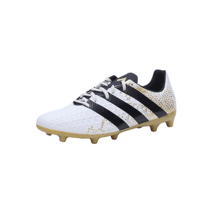 Adidas Adidas Ace 16.3 FG Firm Ground Slip Resistant Abrasion Resistant Soccer Shoes Men's White