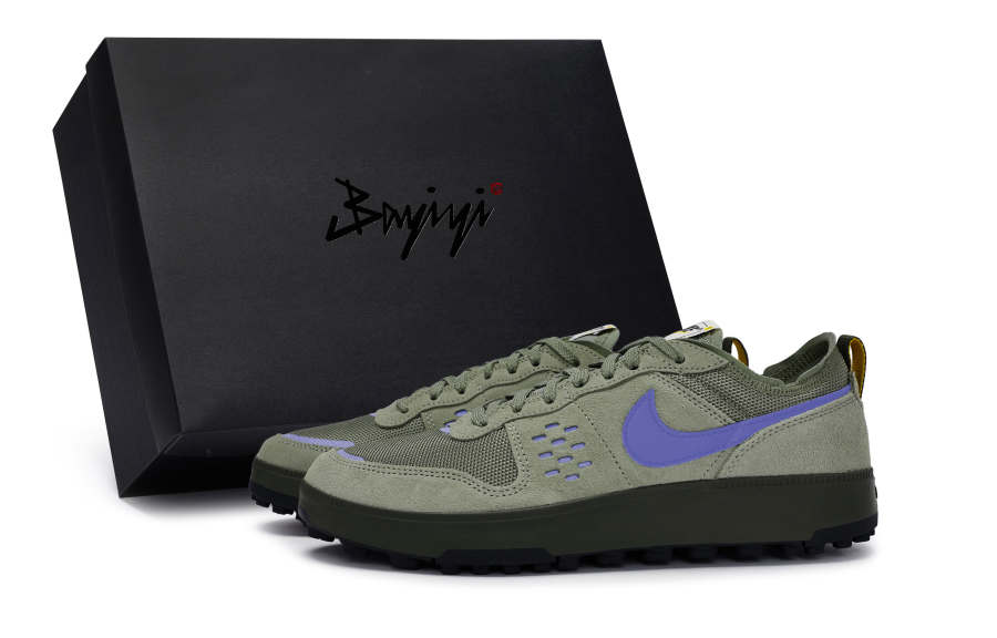 Nike Nike C1TY Slip Resistant Abrasion Resistant Slip Resistant Abrasion Resistant Low top Casual Shoes Unisex Green Blue