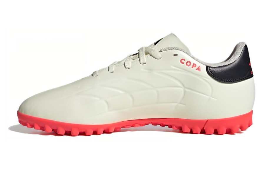 Adidas Adidas COPA PURE 2 TF Turf Slip Resistant Abrasion Resistant Soccer Shoes Unisex White Red