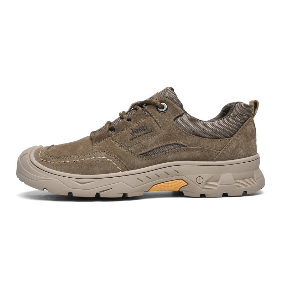 Jeep Comfortable Low top Outdoor Shoes Men's Khaki
