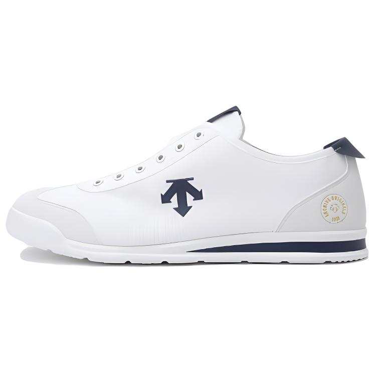DESCENTE DESCENTE Low top Casual Shoes Unisex White Blue