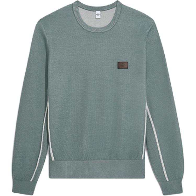BERLUTI Sweaters Men's Grass Green Crew Neck Moderate