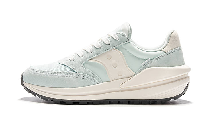 Saucony JAZZ RENEW Cushioning, Wear Resistant Low top Casual Shoes Unisex Light Blue