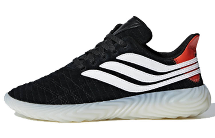 Adidas Originals Sobakov Cushioning Low top Casual Shoes Men's Black White Red