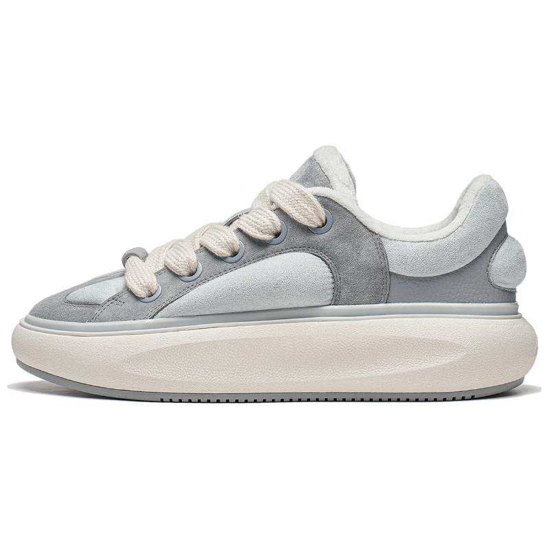 Li-Ning Li Ning Yun You C4D Comfortable And Trendy Slip Resistant Abrasion Resistant Low top Casual Shoes Men's Gray