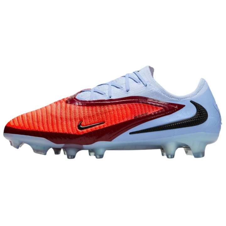 Nike Nike Phantom 6 Abrasion Resistant Soccer Shoes Unisex Red Blue