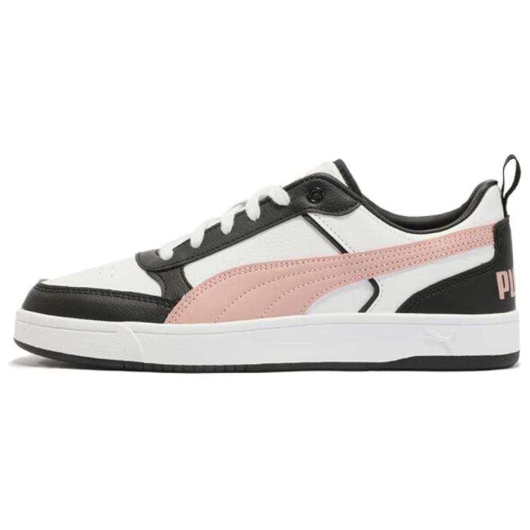 PUMA DRIBBLE Low top Skateboard Shoes Unisex White Pink