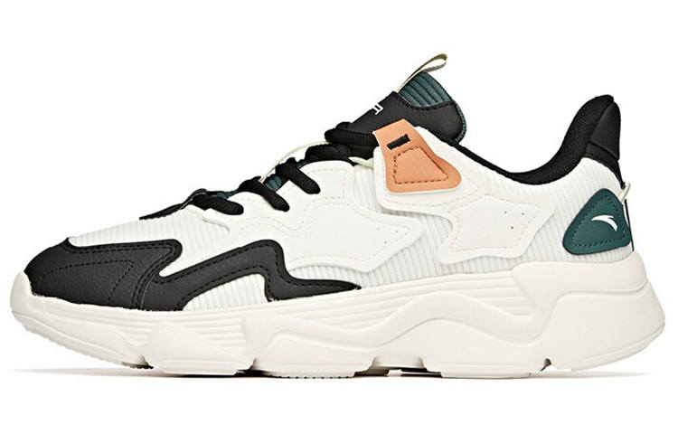 ANTA Casual Shoes Men's Low Top White/Green/Black