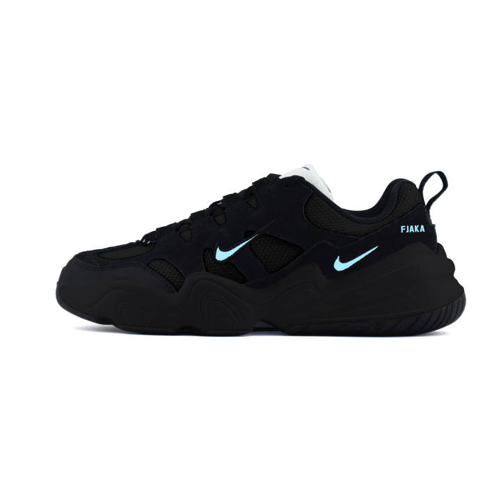 Nike Nike Tech Hera Cool Black Abrasion Resistant Low top Casual Shoes Unisex Black Blue