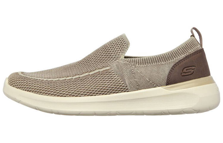 Skechers Lattimore Warner Textile, Mesh Sports Low top Casual Shoes Men's Khaki