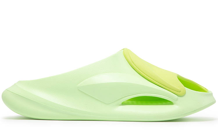 361° Flying Standard Comfortable Quiet Slip Resistant Slide Slippers Unisex Green