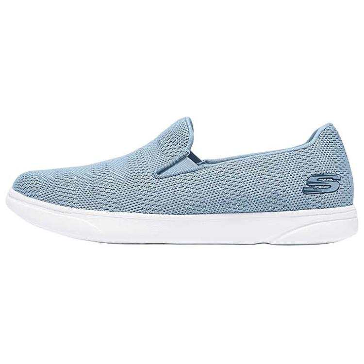 Skechers SPORT ACTIVE Soft And Comfortable Abrasion Resistant Balance Low top Casual Shoes Women's Blue