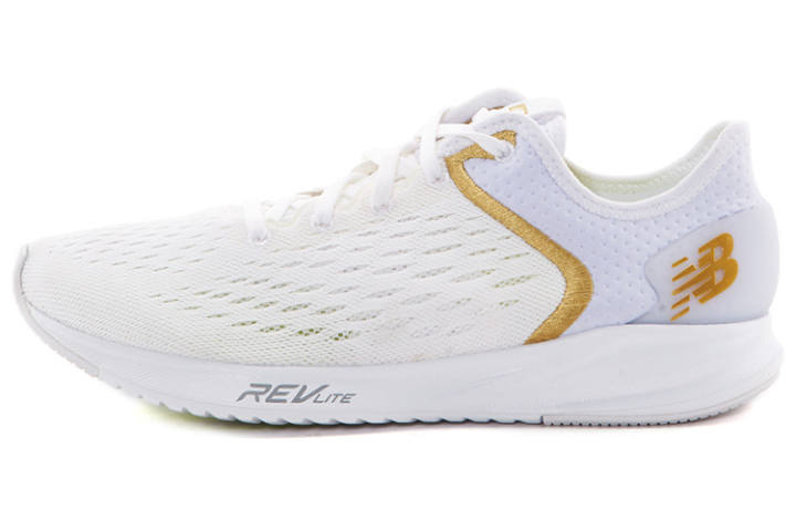 New Balance New Balance NB FuelCore 5000 Textile, Artificial Leather Low top Casual Shoes Men's White Gold