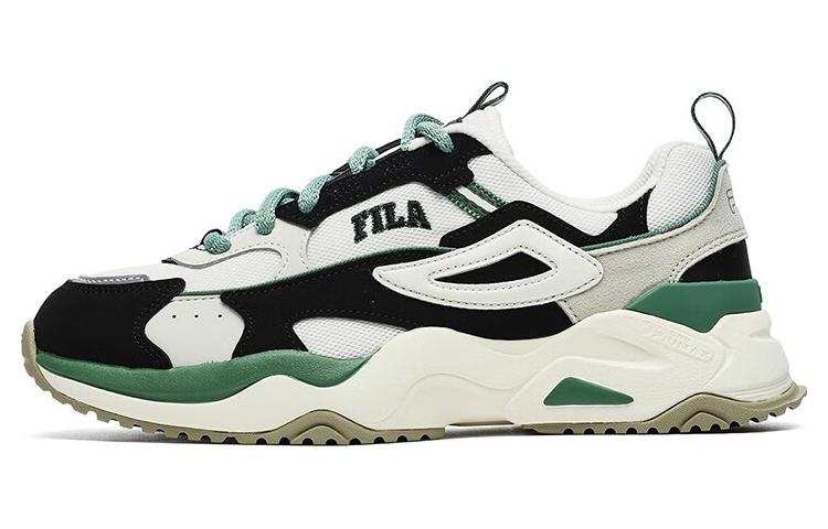 FILA Rayflide Athletic Shoes 'Black White Green' Women's