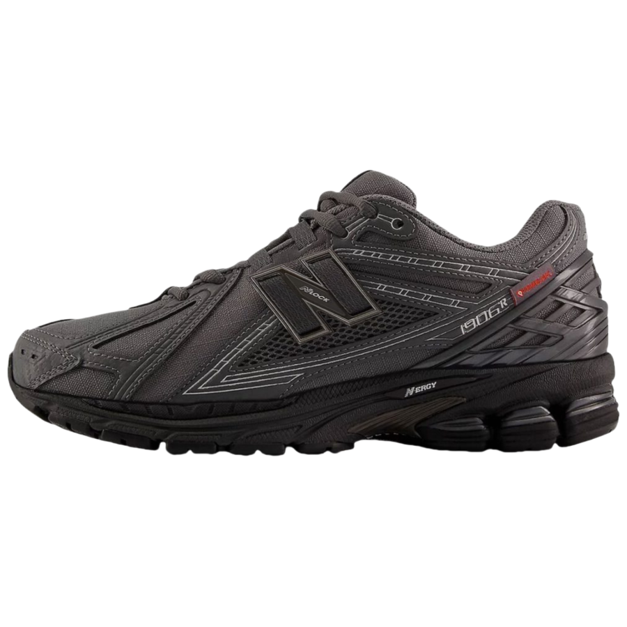 New Balance New Balance NB 1906R Synthetic Leather Textile Versatile Comfortable Wear-Resistant Slip-Resistant Casual Shoes Unisex Gray Black