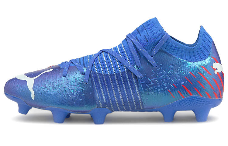 Puma Future Z 1.2 FG/AG Soccer Cleats Blue/Red/White