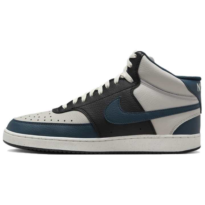 Nike Nike Court Vision Mid Next Nature Light Iron Ore Phantom Black Armory Navy