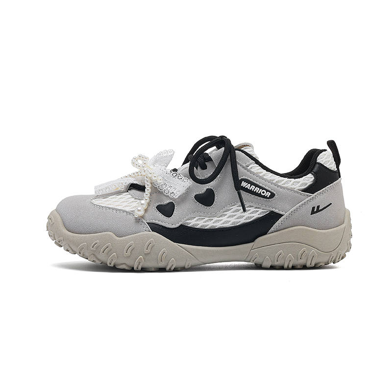 WARRIOR Fabric Cushioning Abrasion Resistant Slip Resistant Casual Shoes Women's