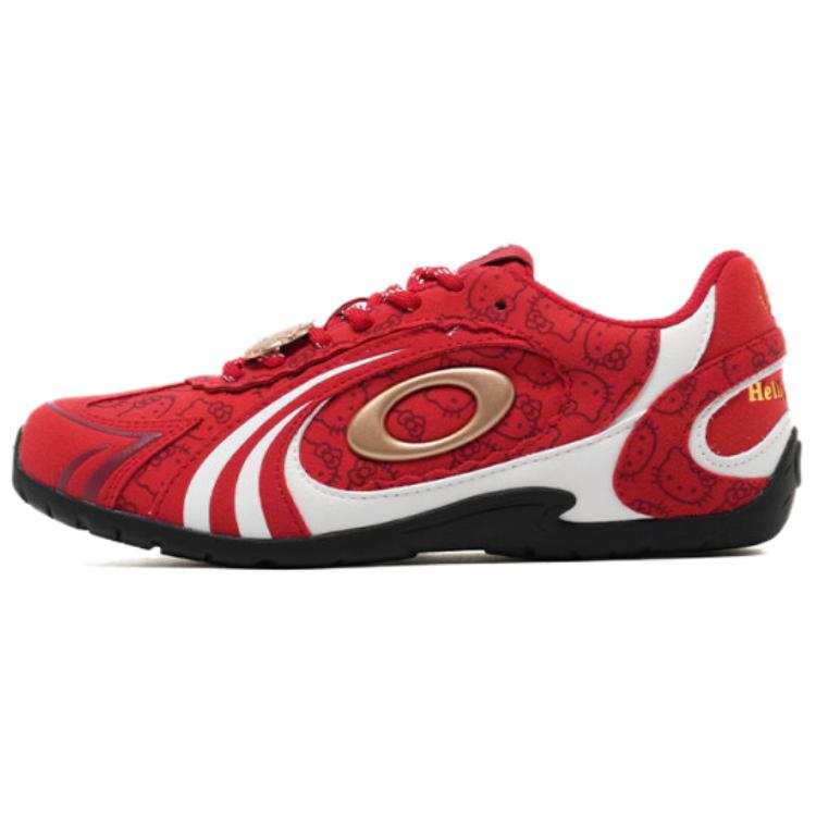 OLD ORDER Sanrio x OLD ORDER Cushioning Abrasion Resistant Low top Casual Shoes Women's Subtle Texture Red