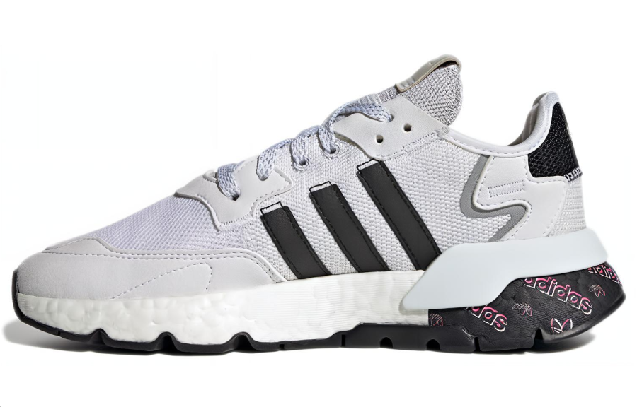 Adidas Originals Nite Jogger 'White Black Gray' Women's